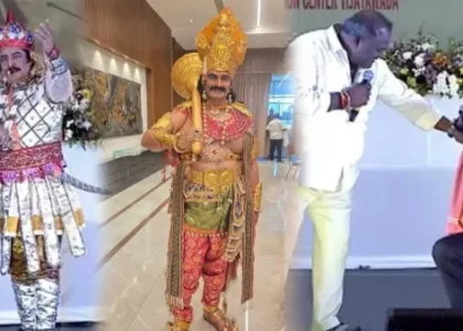 దుర్యోధనుడిగా అదరగొట్టిన రఘురామకృష్ణరాజు..పగలబడి పవన్