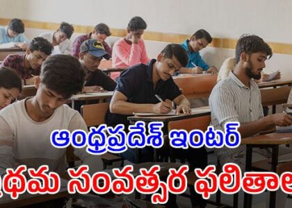ఏపీ ఇంటర్ ఫలితాలు....