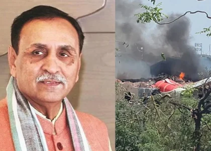 విమానంలో ఉన్న 241 మంది మృతి..! గుజరాత్‌ మాజీ సీఎం విజయ్‌ రూపానీ కూడా..