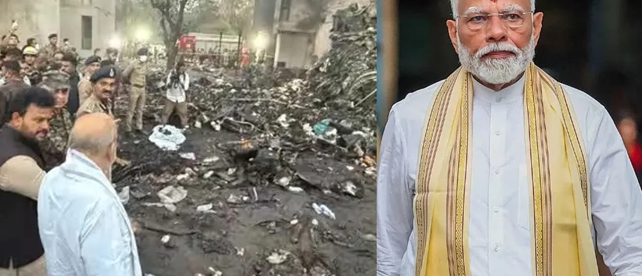 నేడు అహ్మదాబాద్‌కు ప్రధాని మోదీ..! మృతదేహాలకు DNA పరీక్ష అవసరమన్న అమిత్‌ షా..
